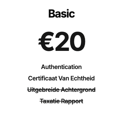 Kroonjuweeltjes jewellery authentication service