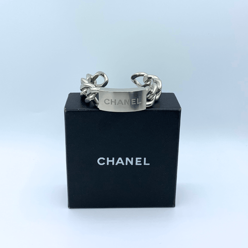 Vintage Chanel Silver Bracelet