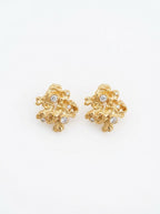 Brutalist Crystal Earrings