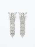 Butterfly Fringe Earrings (silver)
