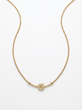 Croissant Crystal Necklace