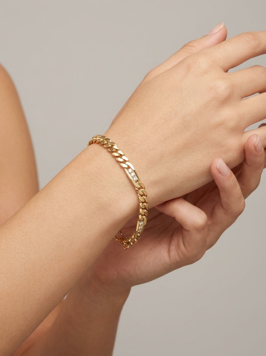 Crystal Figaro Bracelet