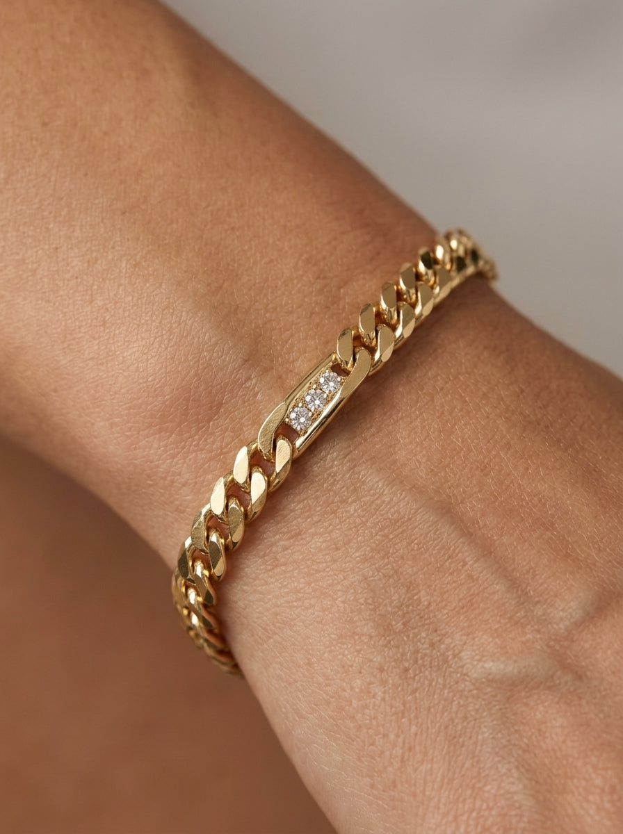Crystal Figaro Bracelet