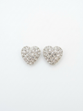 Crystal Heart Earrings