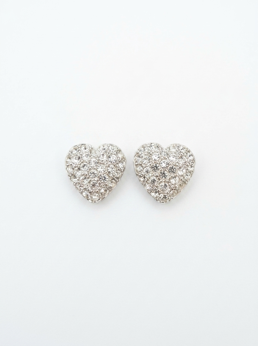 Crystal Heart Earrings