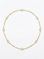 Crystal Sautoir Necklace