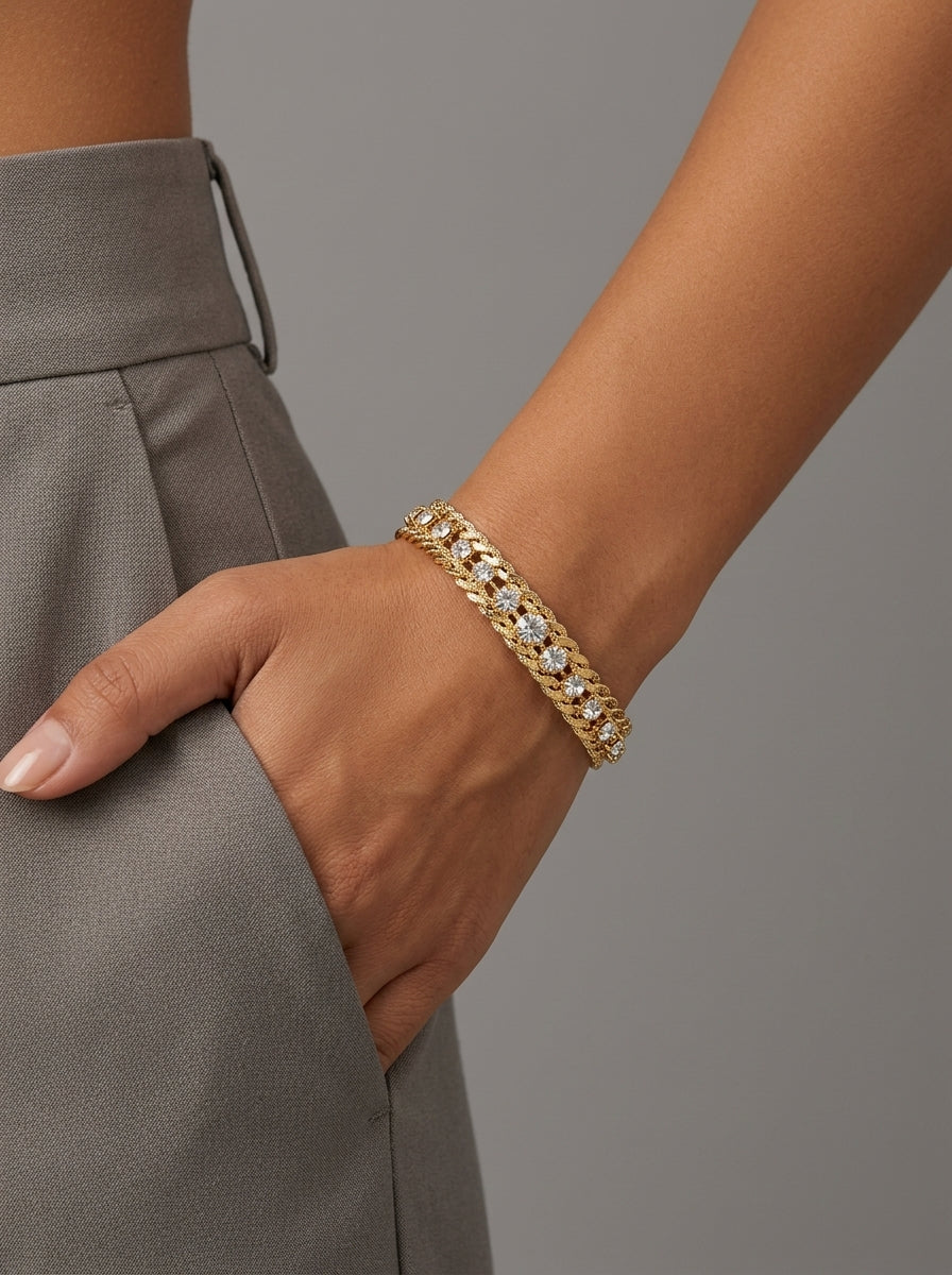 Crystal Tennis Bracelet