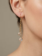 Droplet Crystal Earrings