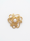 Filigrane Opal Brooch