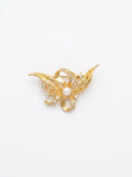 Foliage Pearl Brooch