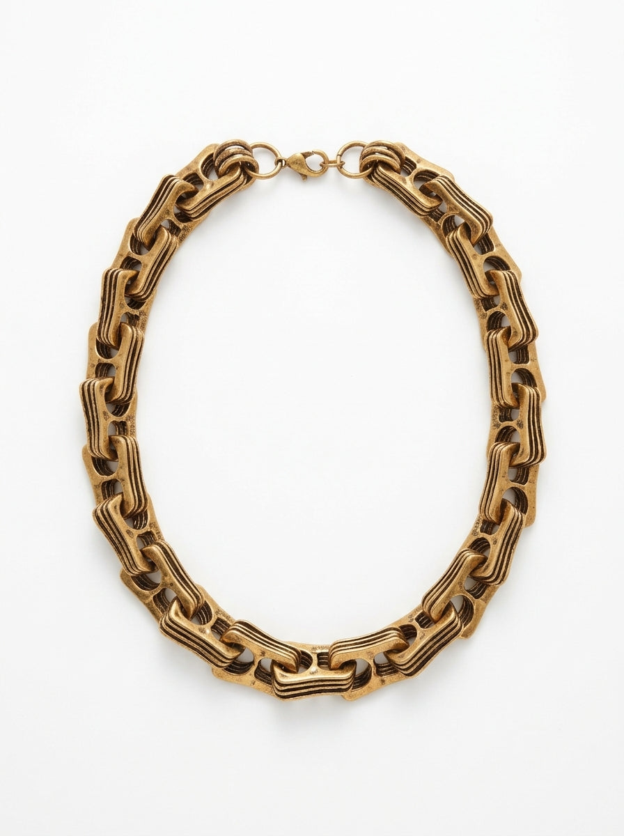 Balenciaga Soda Can Necklace – Gold (2022)