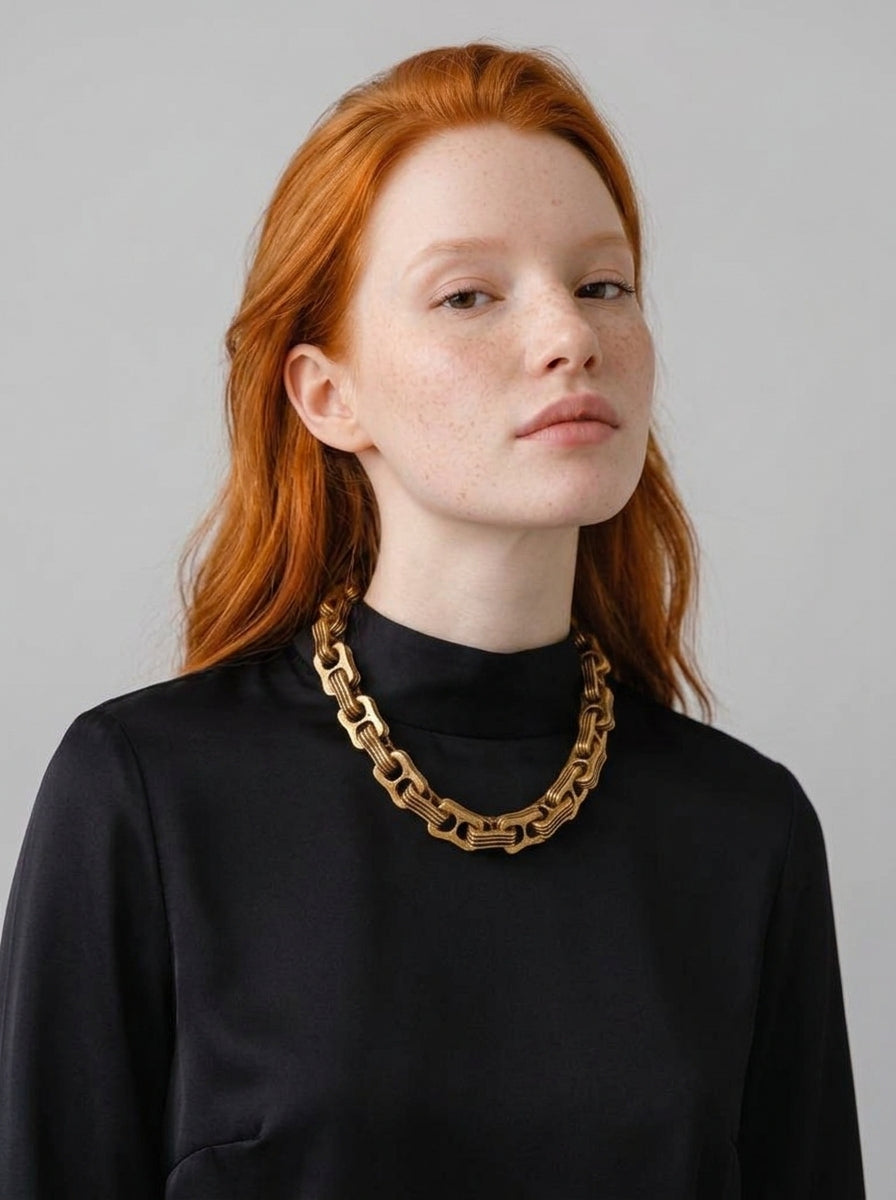 Balenciaga Soda Can Necklace – Gold (2022)
