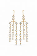 Valentino Garavani Crystal Chandelier Earrings (2000s)