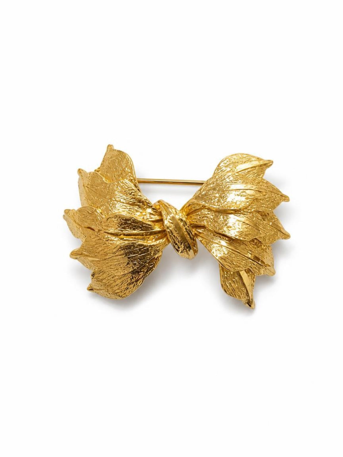 Ivy Bow Brooch