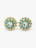 Lagoon Crystal Earrings