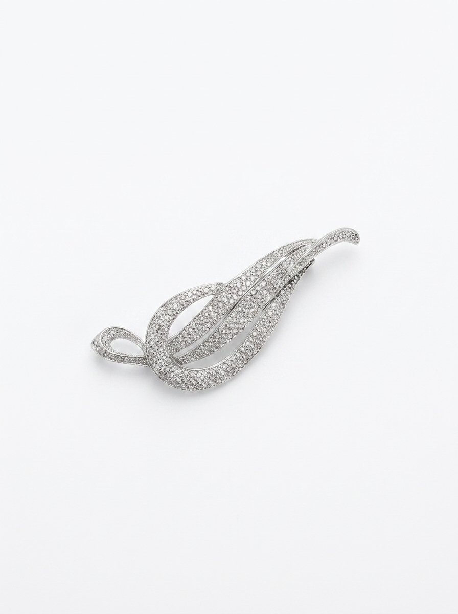 Panache Crystal Brooch
