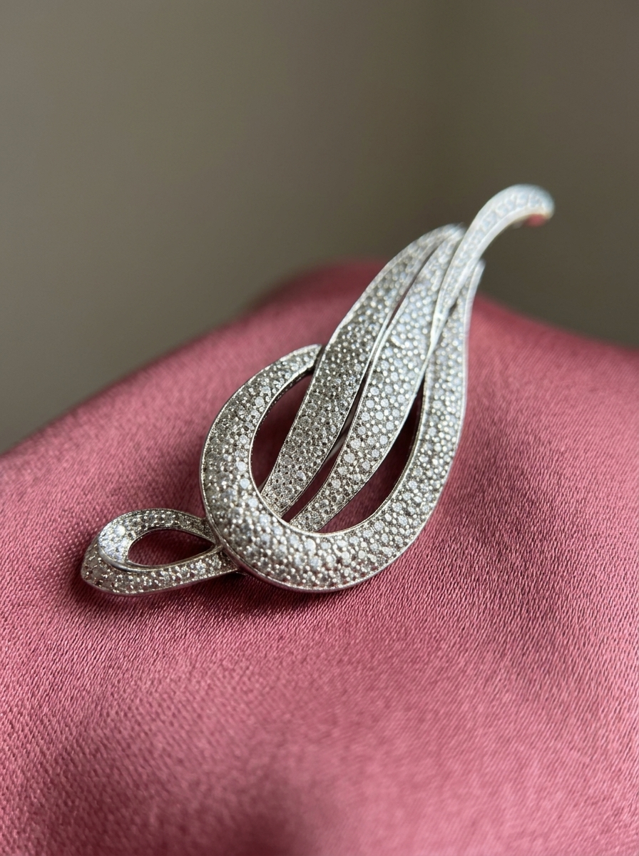 Panache Crystal Brooch
