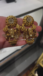 Zoe Coste vintage statement-oorbellen