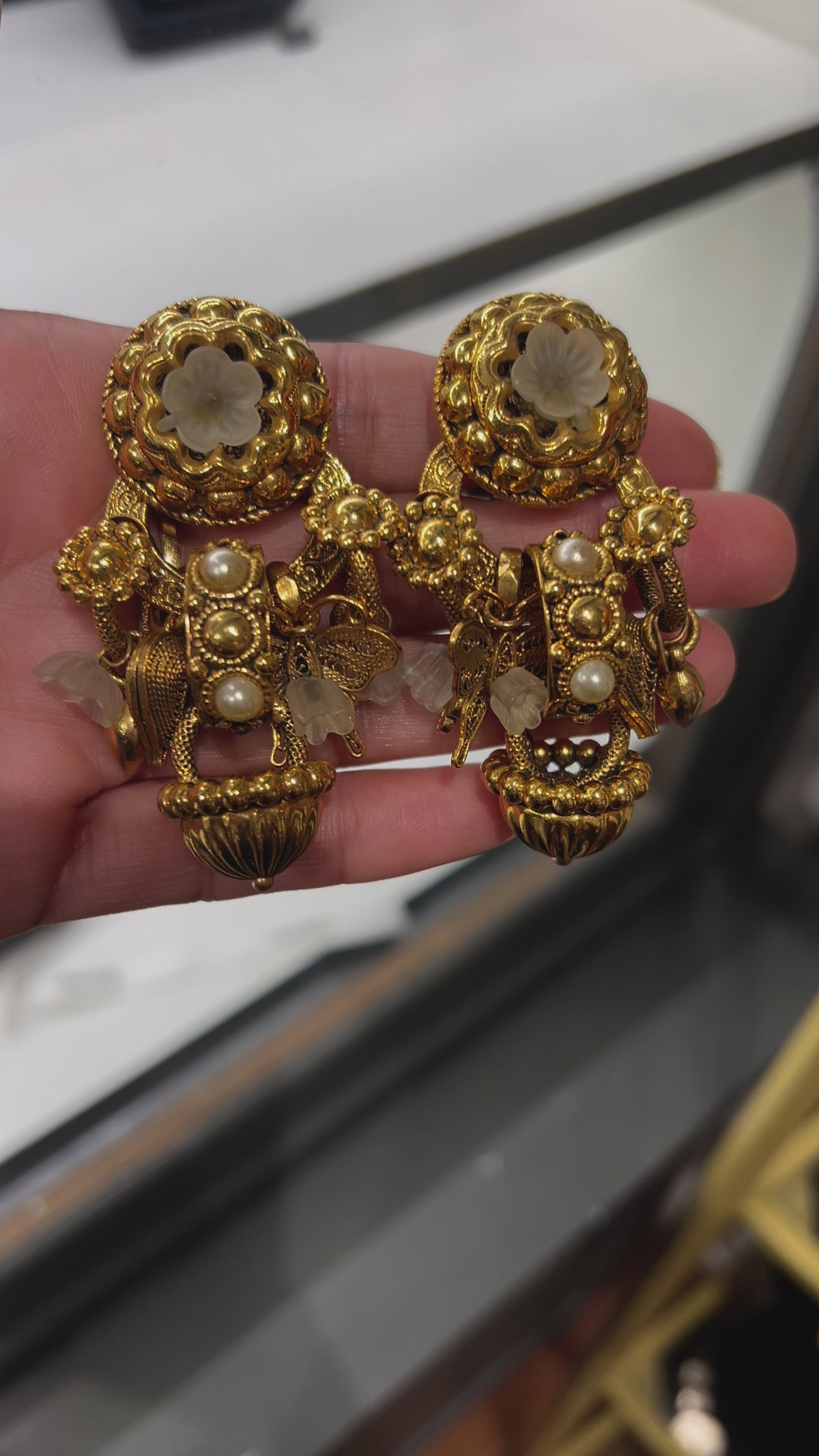 Zoe Coste Vintage Statement Earrings