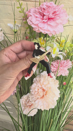 Lea Stein gitarist-broche in rhodoid