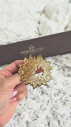 Trifari XL Sunflower Statement Brooch