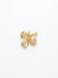 Ribbon Crystal Brooch