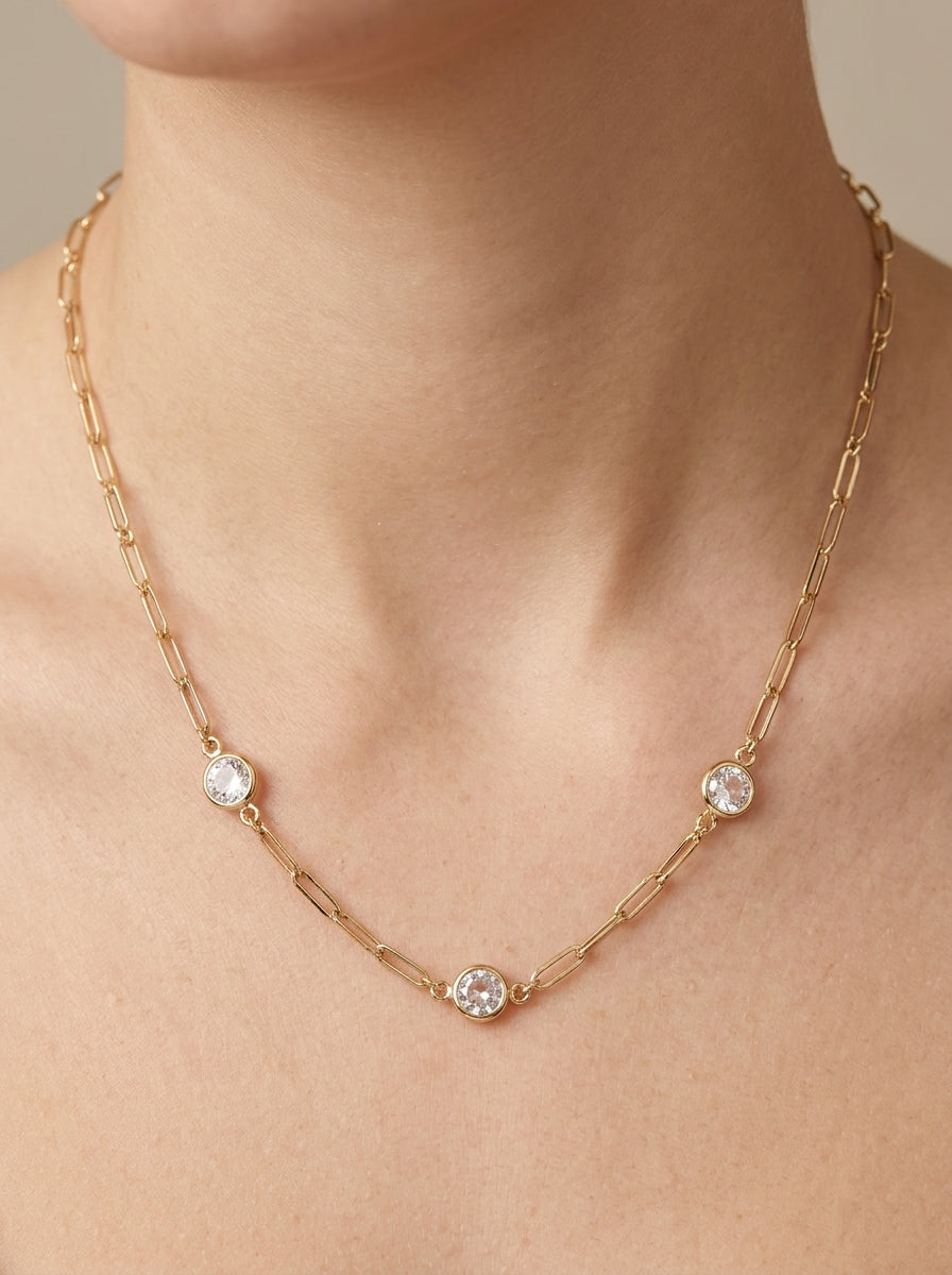 Riviera Crystal Collier