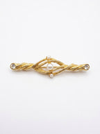 Sheaf Pearl Brooch