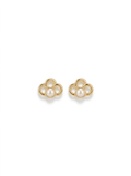 Star Clover Pearl Earrings