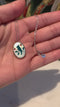 Vintage Zuni Cardinal 925 Silver Necklace