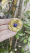 Vintage Lanvin Faux Lapis broche