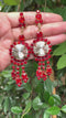 Vintage Spectaculaire Chandelier Kristal Oorbellen