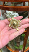 Vintage Schildpad Broche