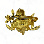 Vintage Hippopotamus Brooch Georges Rech – view 4