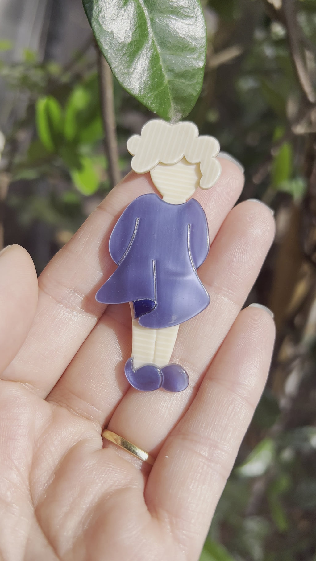Vintage Annie Broche - Lea Stein