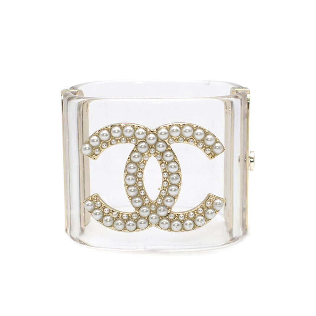 Vintage Chanel Pearl Cuff – view 3