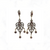 Vintage Spectaculaire Chandelier Kristal Oorbellen