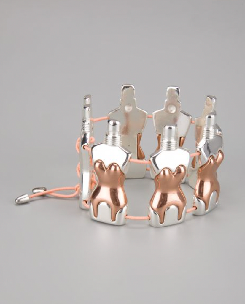 Vintage Iconic Jean Paul Gaultier Miniature Mannequins Bracelet – view 4
