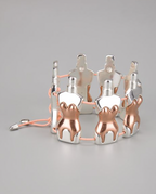 Vintage Iconic Jean Paul Gaultier Miniature Mannequins Bracelet – view 4