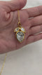 Vintage Yves Saint Laurent Crystal Necklace