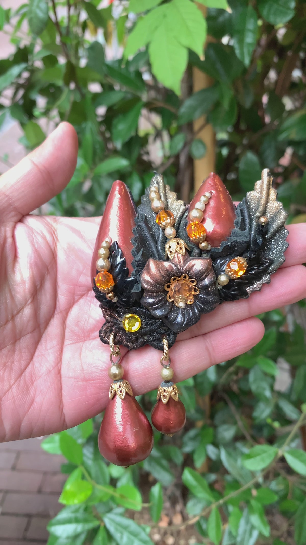 Vintage Hervé De Chandrick Brooch