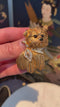 Vintage Carven Dog brooch