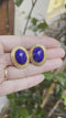 Vintage Lanvin Clip Oorbellen